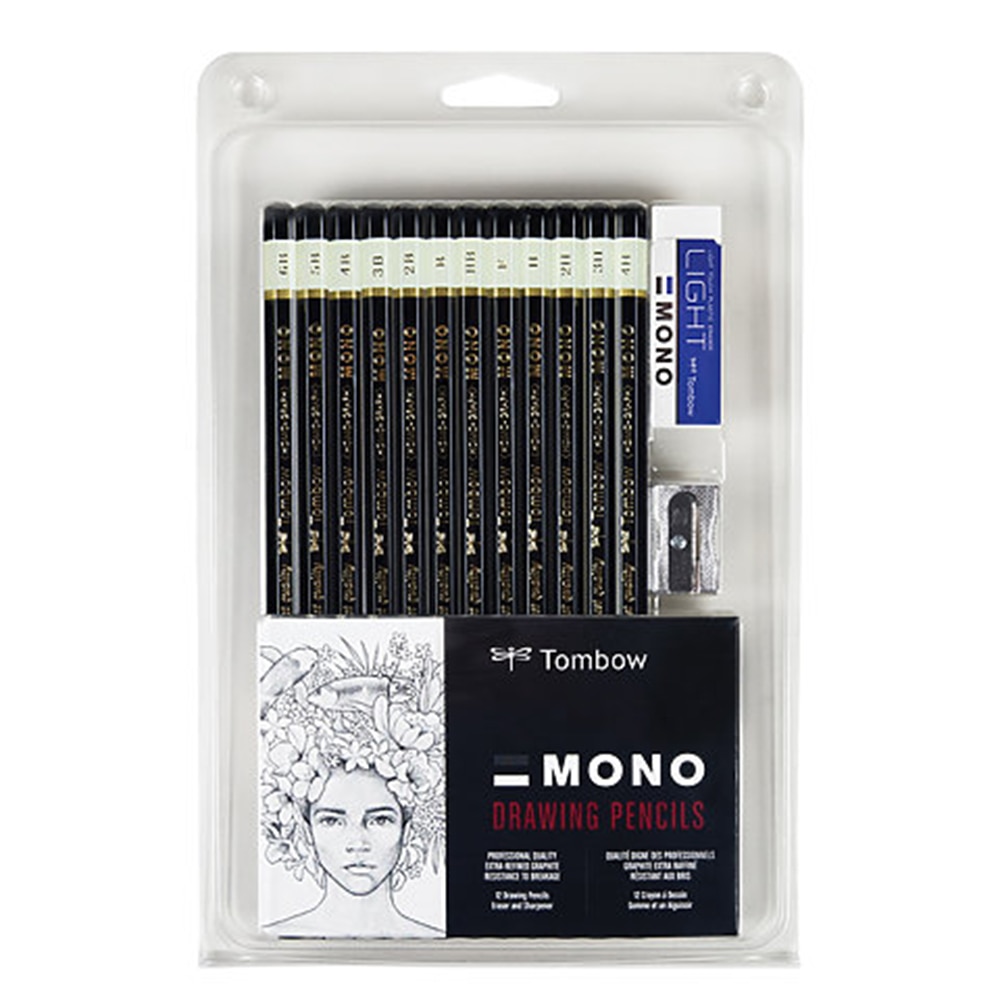 Tombow, Pen & Pencil Sets, Art & School, Mono, 12 set, 6054